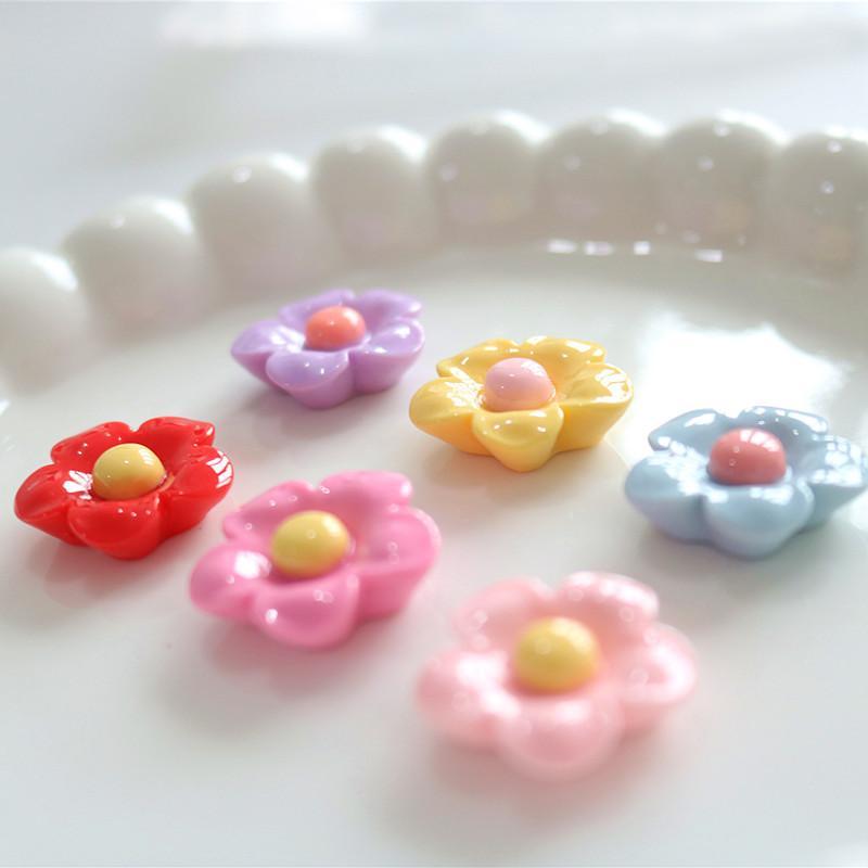 フラットバック樹脂カボション 10個入り 22mm シャイニ - Embellishments For Scrapbooking のレビューと価格