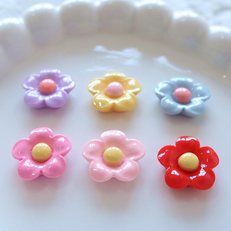 フラットバック樹脂カボション 10個入り 22mm シャイニ - Embellishments For Scrapbooking のレビューと価格