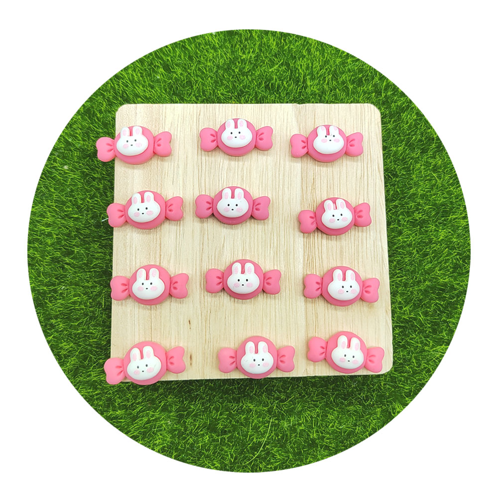 20/50/100 個イースター樹脂ミニウサギキャンディフラ - Embellishments For Scrapbooking のレビューと価格
