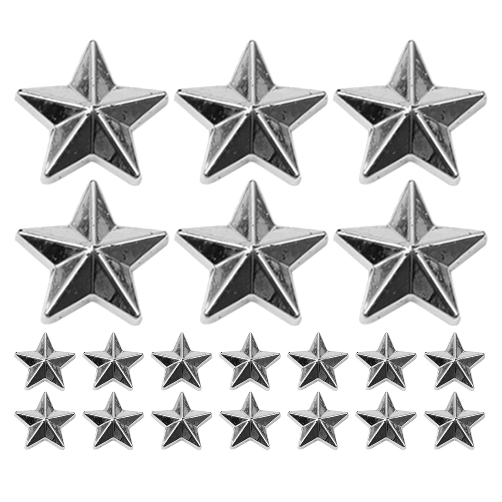 300個入り フラットバック アクリル製 スターデコレーショ - Craft Embellishments のレビューと価格
